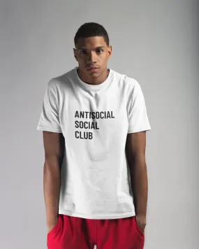 Antisocial Social Club White Cotton Tee