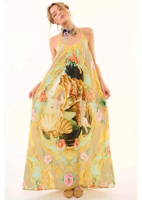 Aratta Birth Of Venus Maxi Jurk Pearl