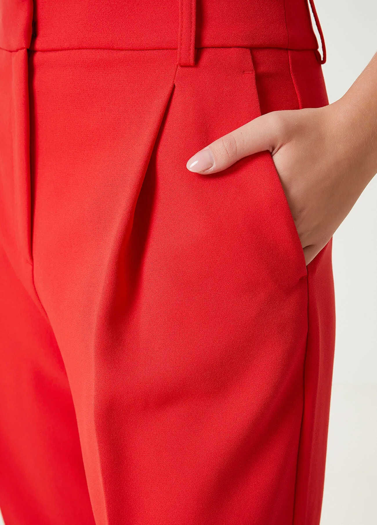 Beymen Club Pleated Pants Red