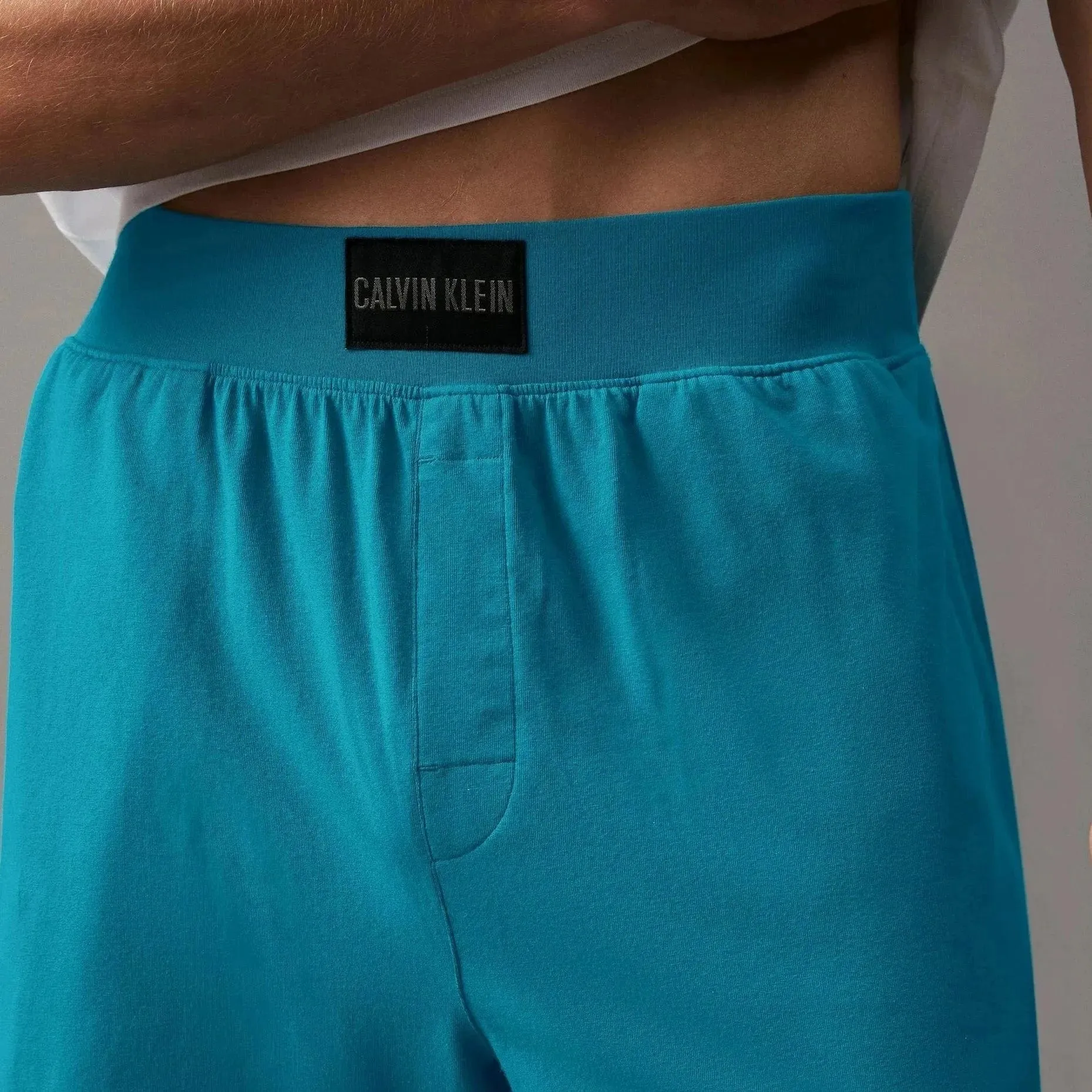 Calvin Klein Sleep Shorts In Blue