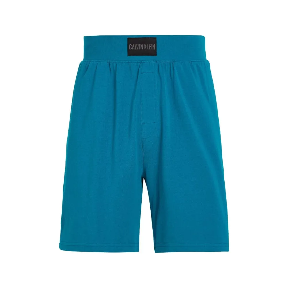 Calvin Klein Sleep Shorts In Blue