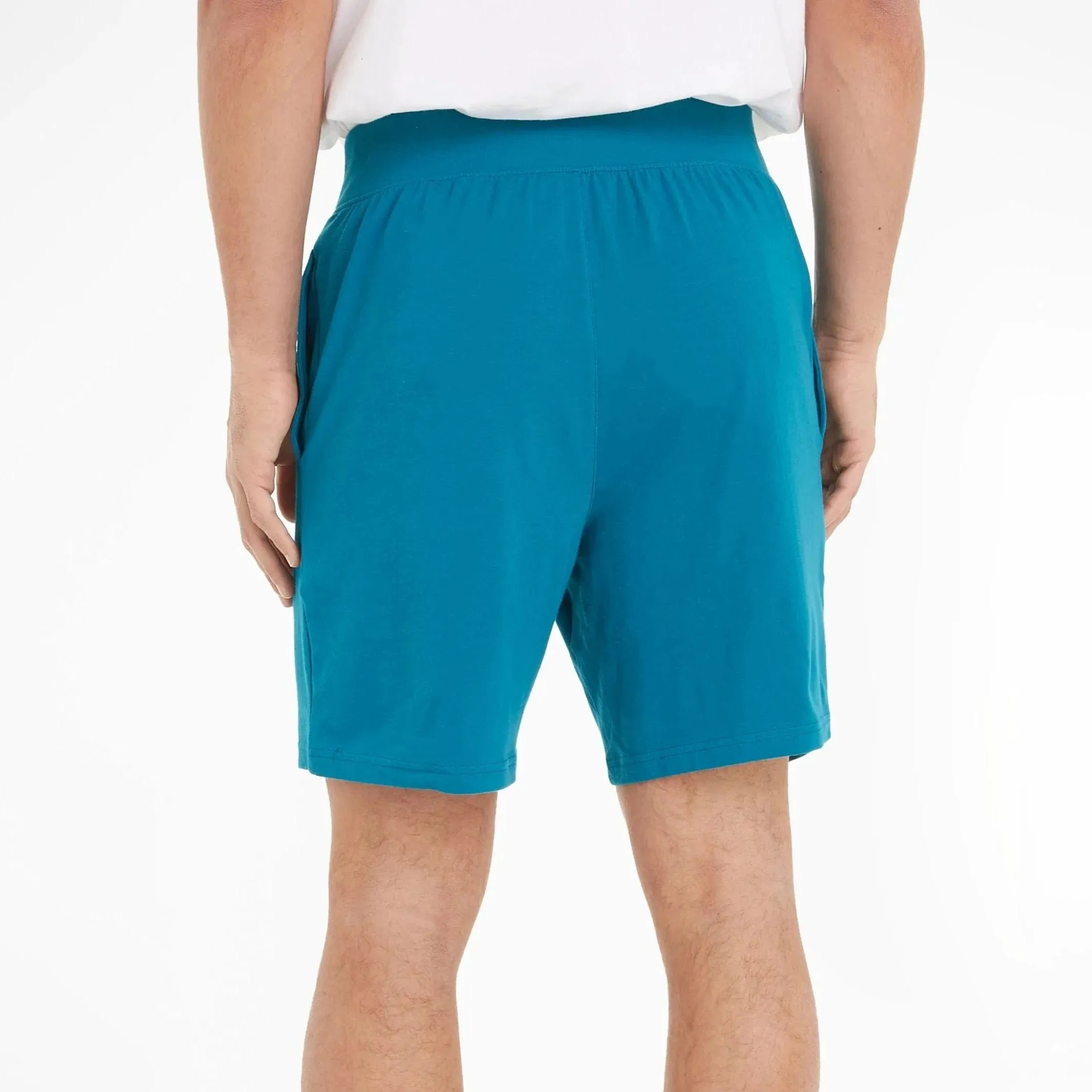 Calvin Klein Sleep Shorts In Blue