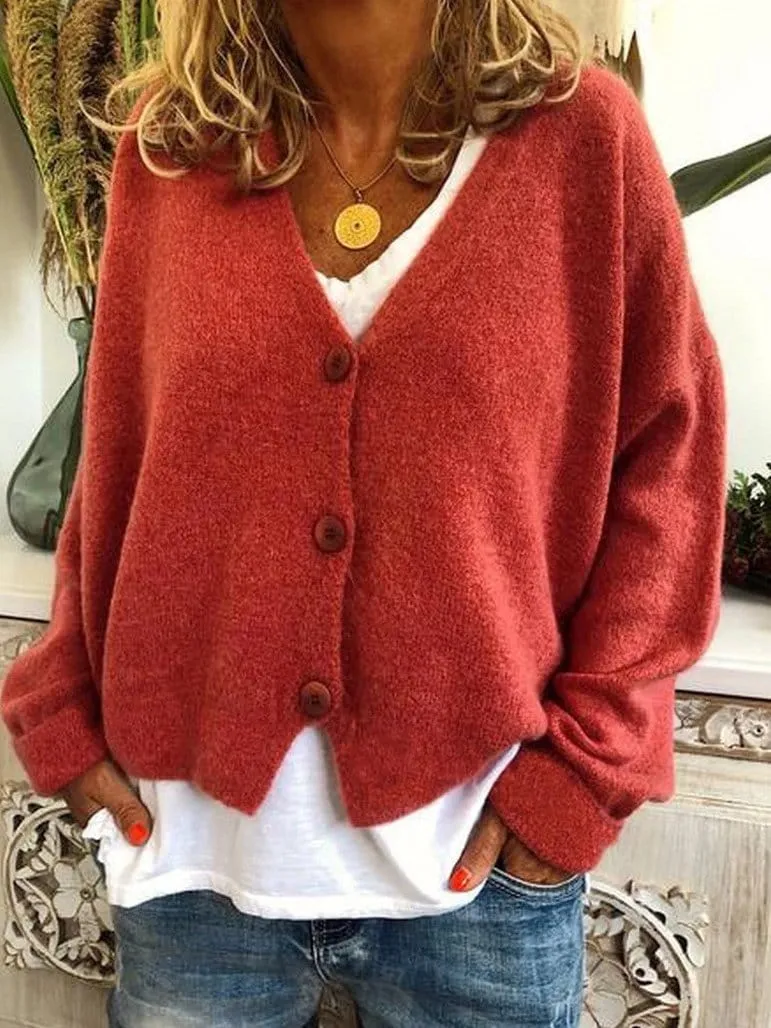 Casual Knit Cardigan for Women