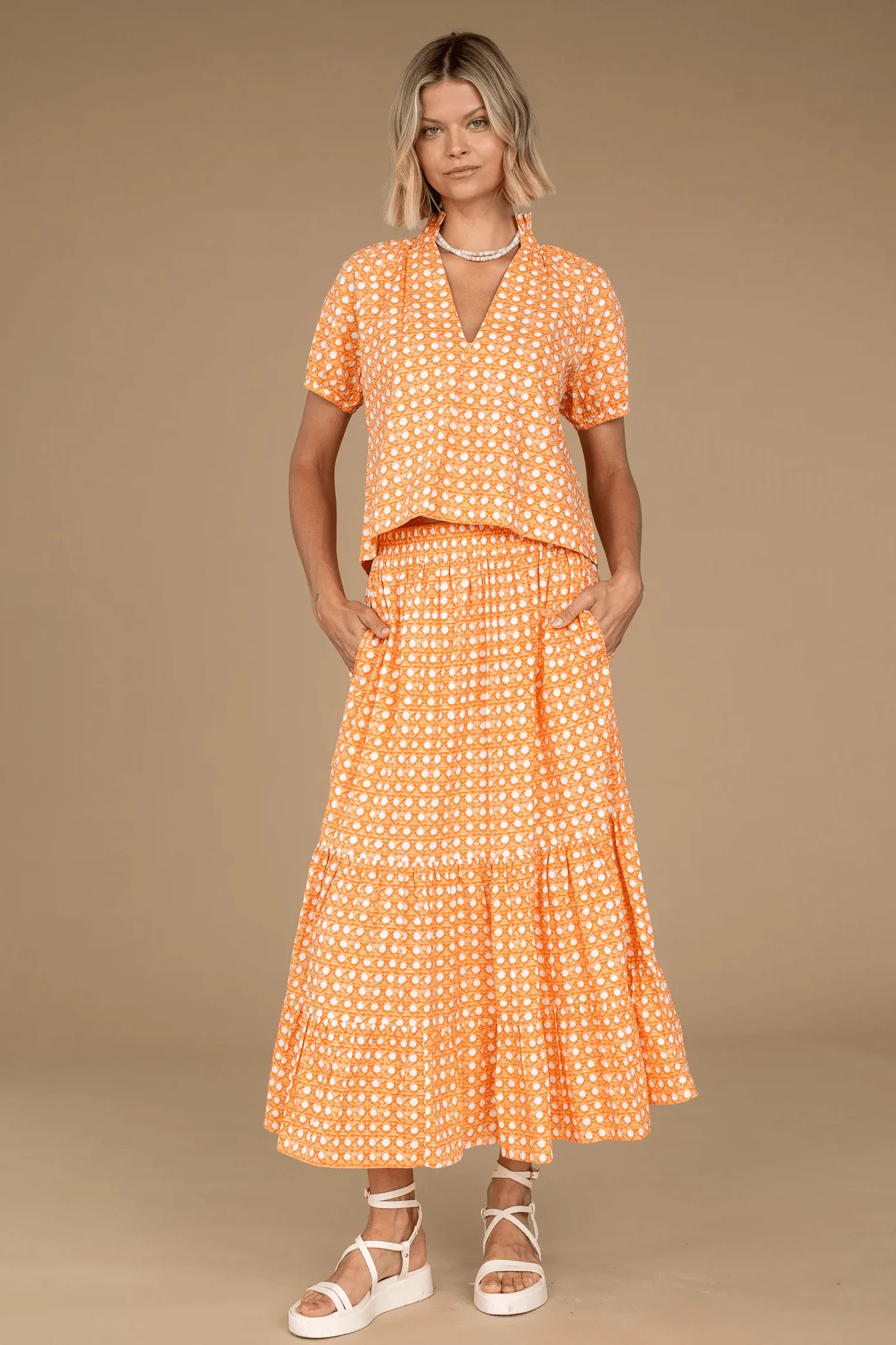 Elizabeth James Surrey Skirt Wicker
