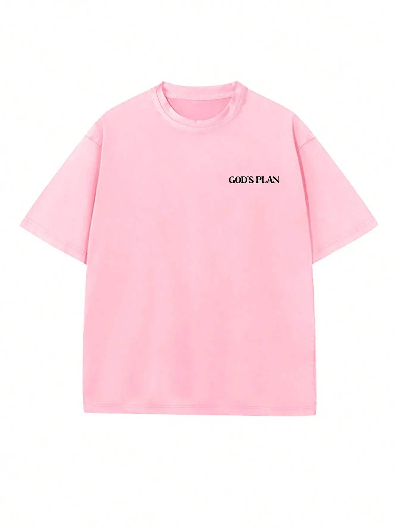 Ezwear Women'S Summer Loose Fit Casual T-Shirt with Slogan, Flower Print, round Neck and Dolman Sleeves