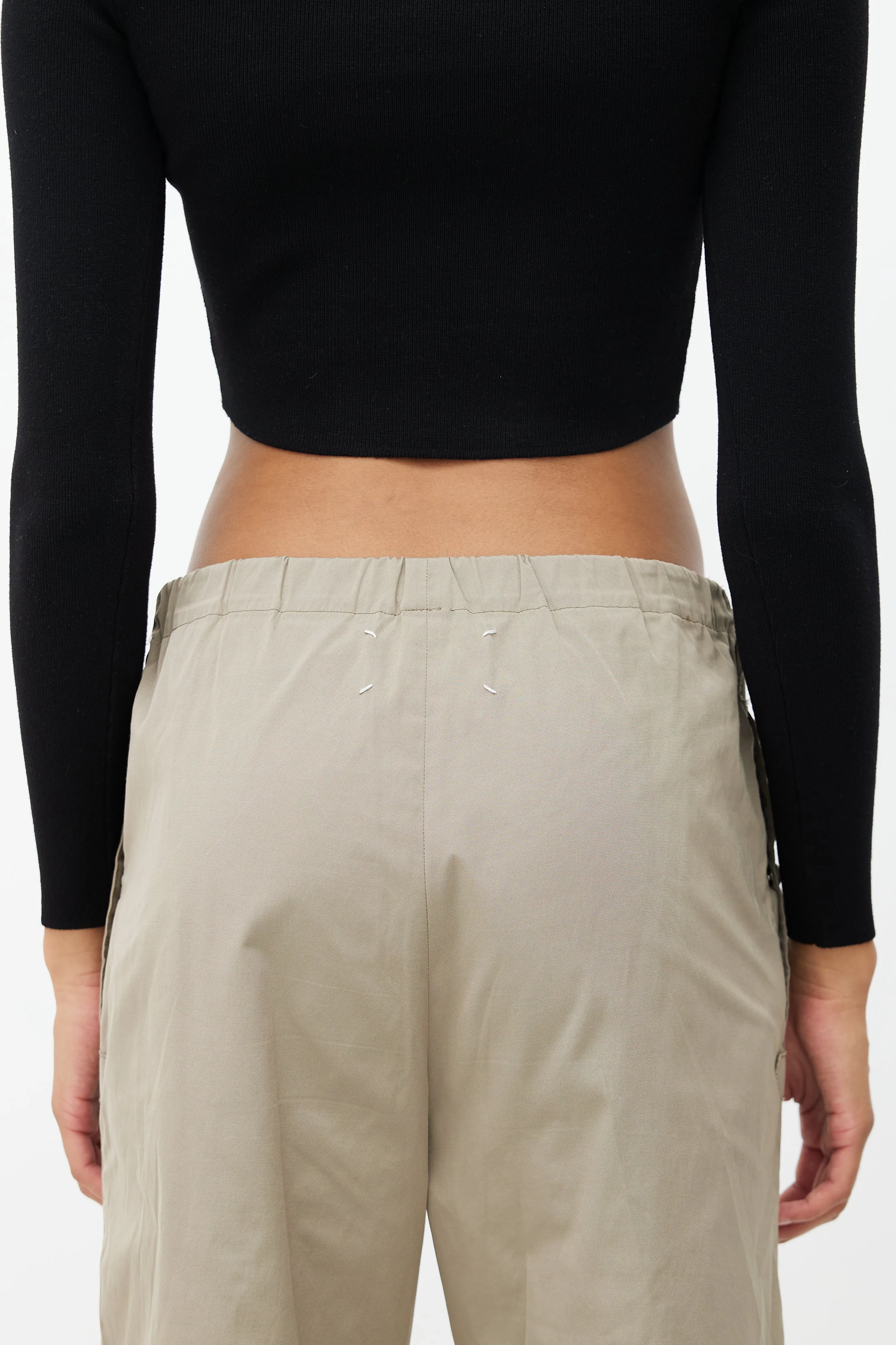 Green Wide Leg Trouser