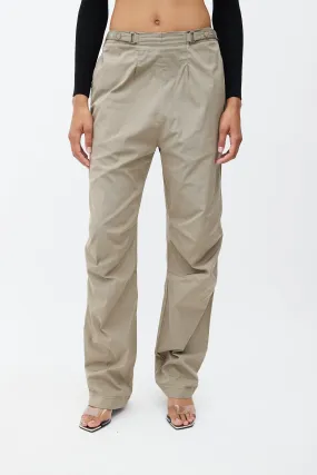 Green Wide Leg Trouser