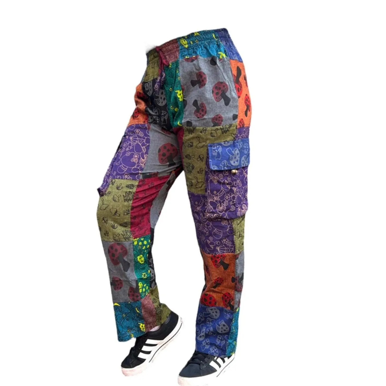 Handmade Mushroom Yoga Pants