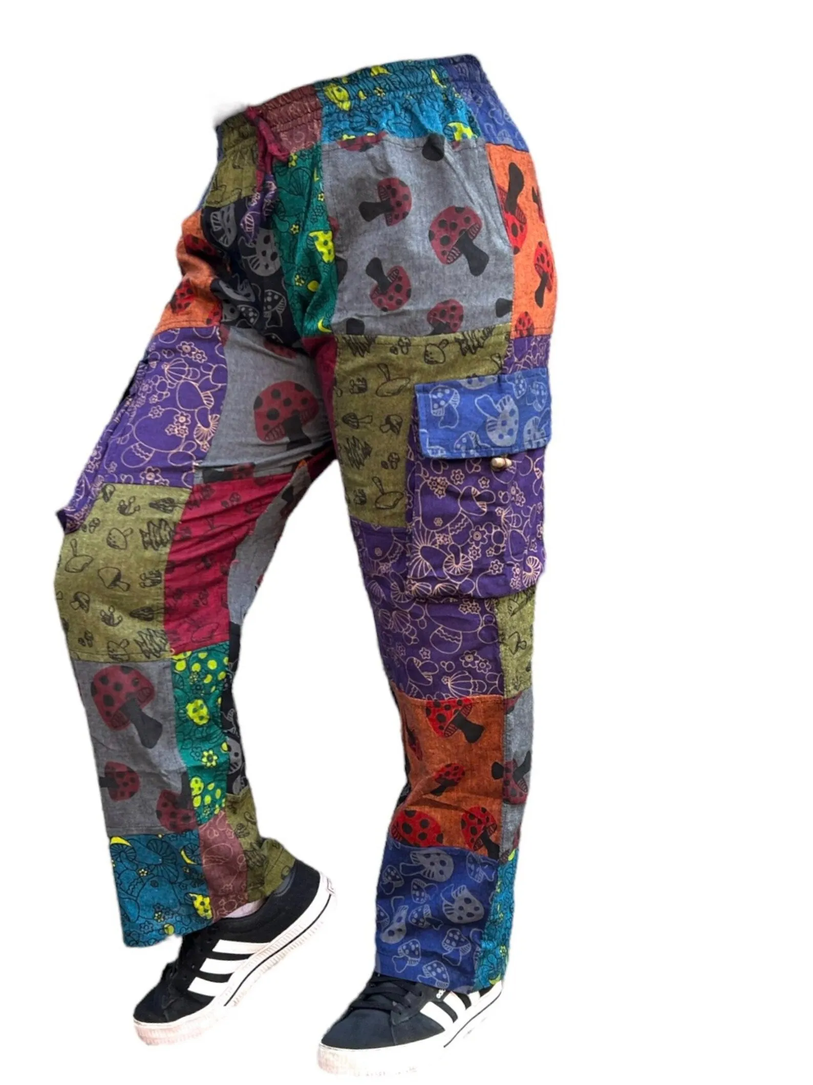 Handmade Mushroom Yoga Pants