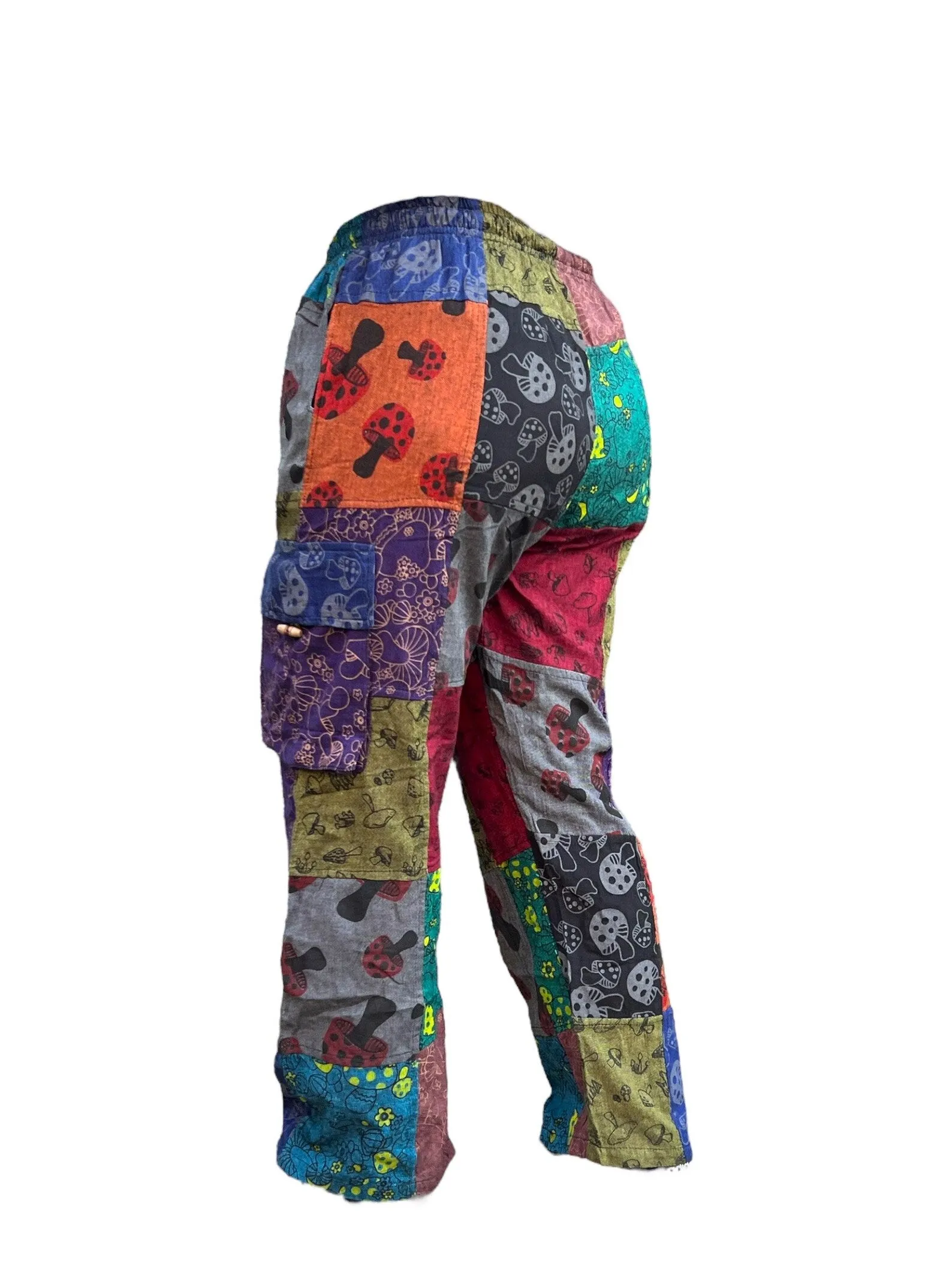 Handmade Mushroom Yoga Pants