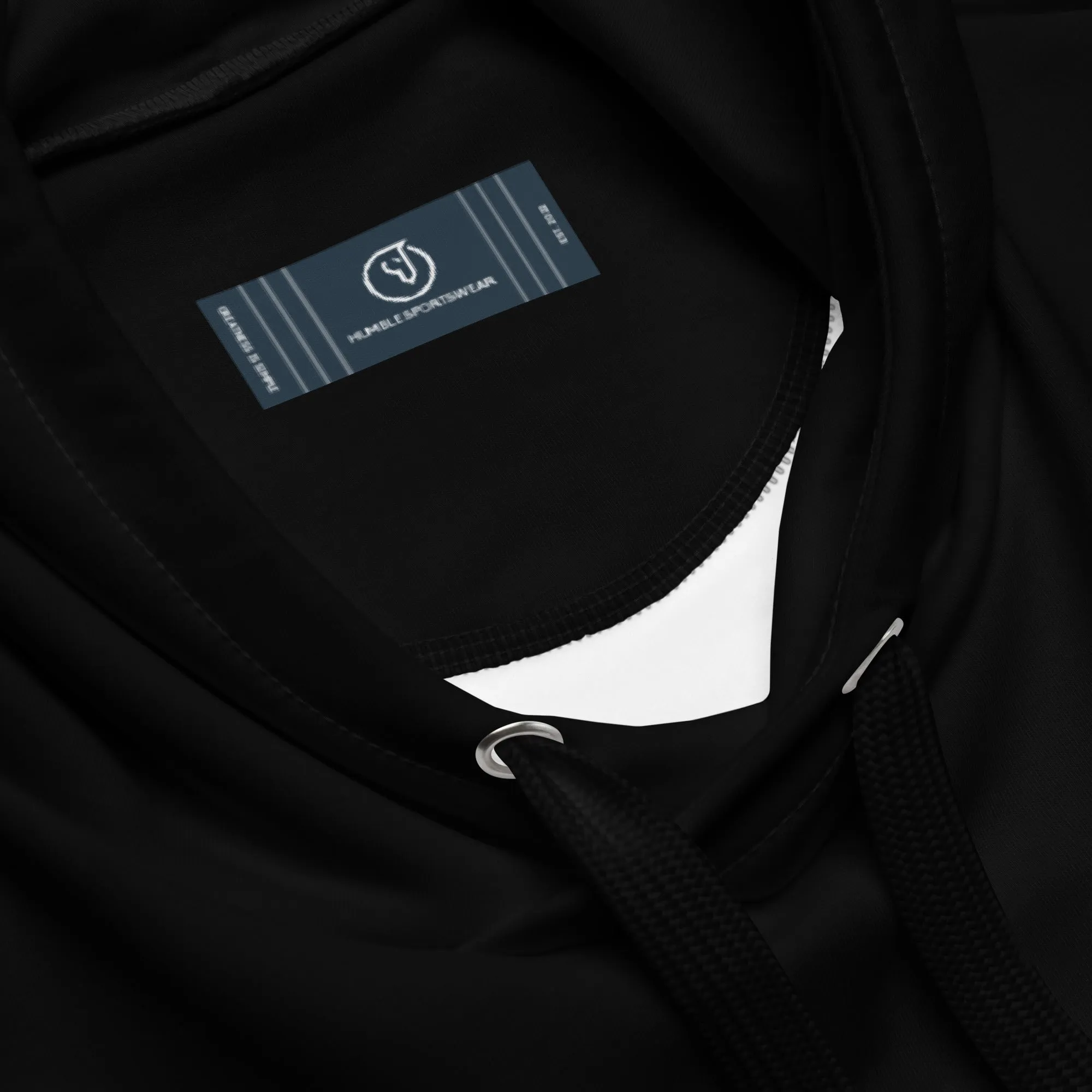 Humble Sportswear™ Black Relaxed Fit Hoodie