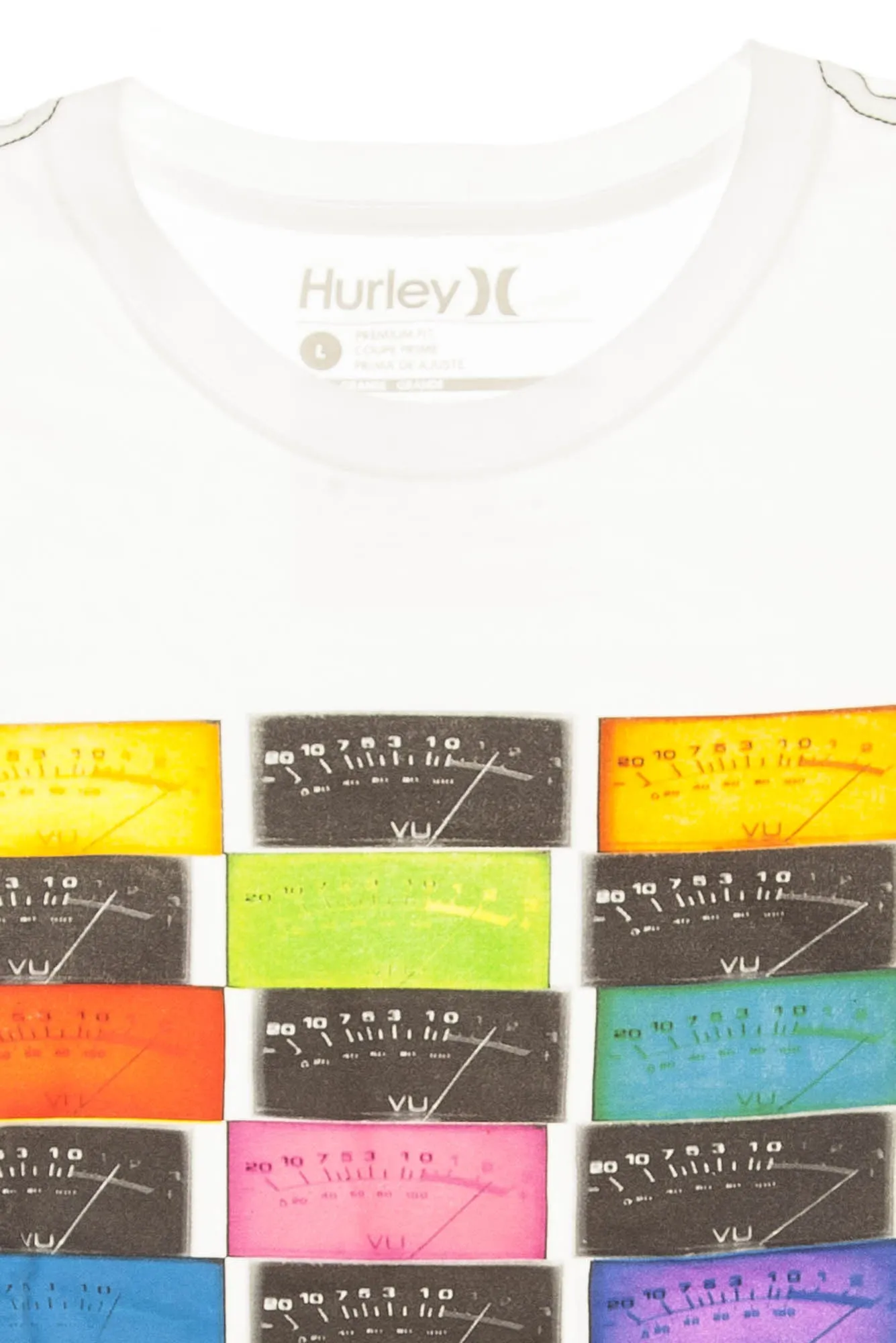 Hurley - White Short Sleeve Graphic T Shirt - L