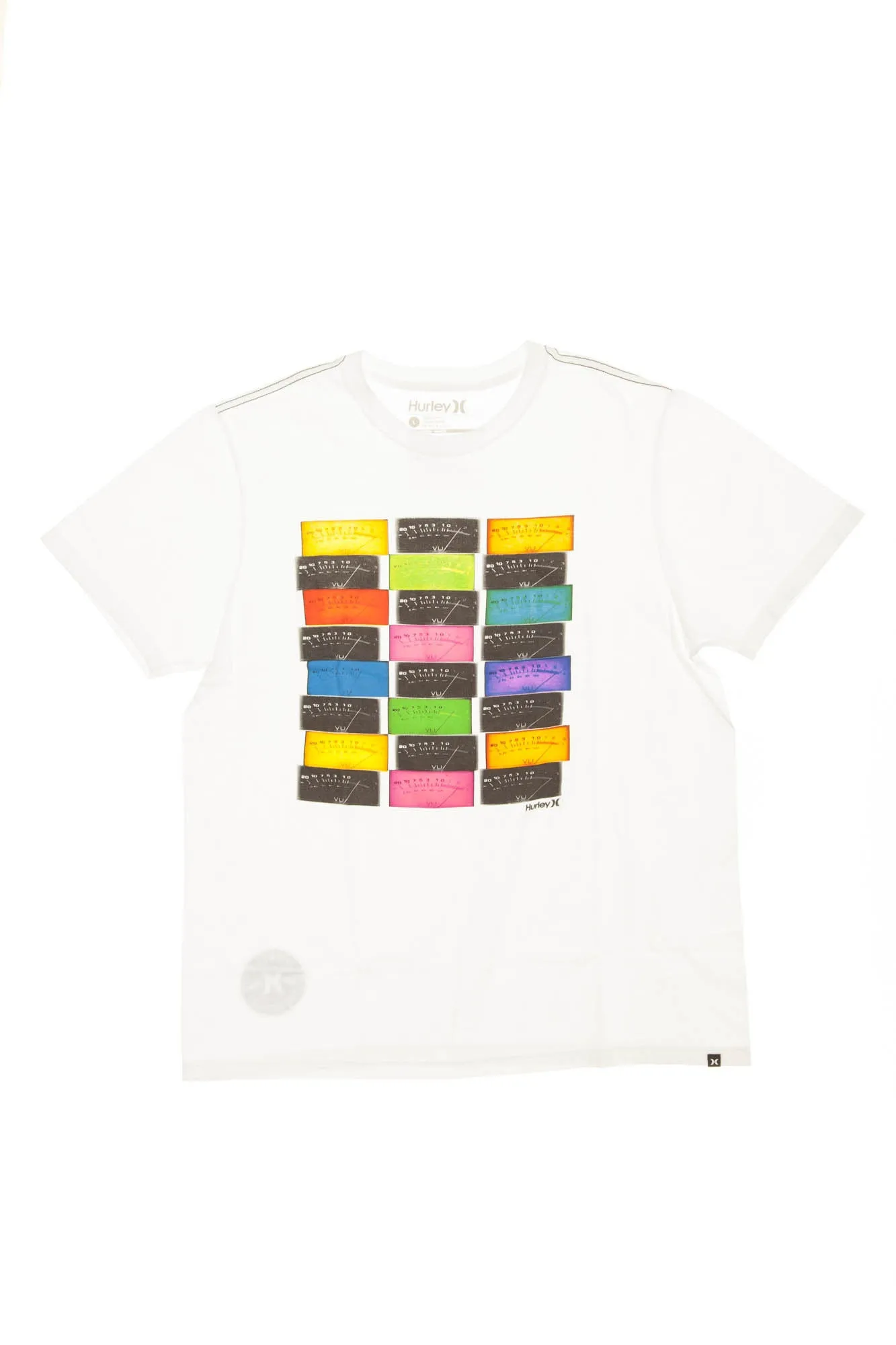 Hurley - White Short Sleeve Graphic T Shirt - L