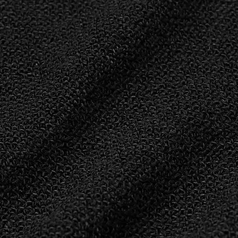 Jett Boucle Waistcoat Black