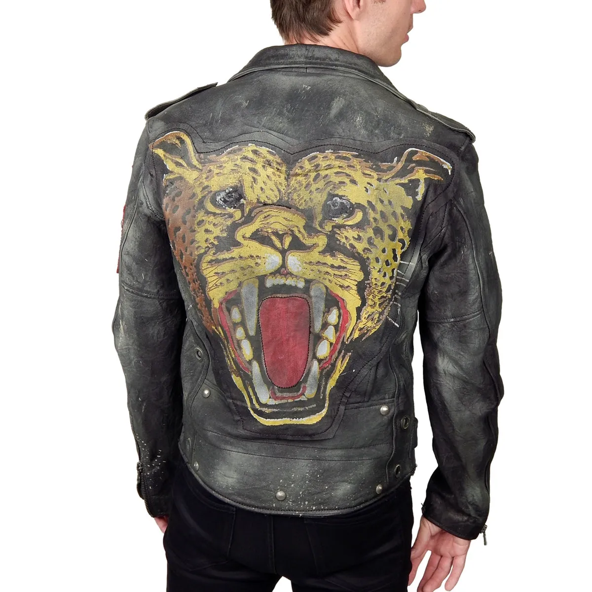 JUNKER DESIGNS - "THE CARNIVORE" Exclusive Leather Biker Jacket