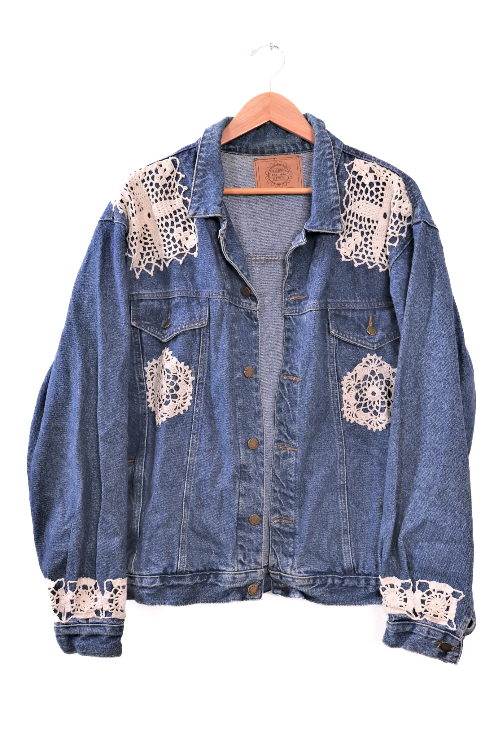 Laced Denim Jacket
