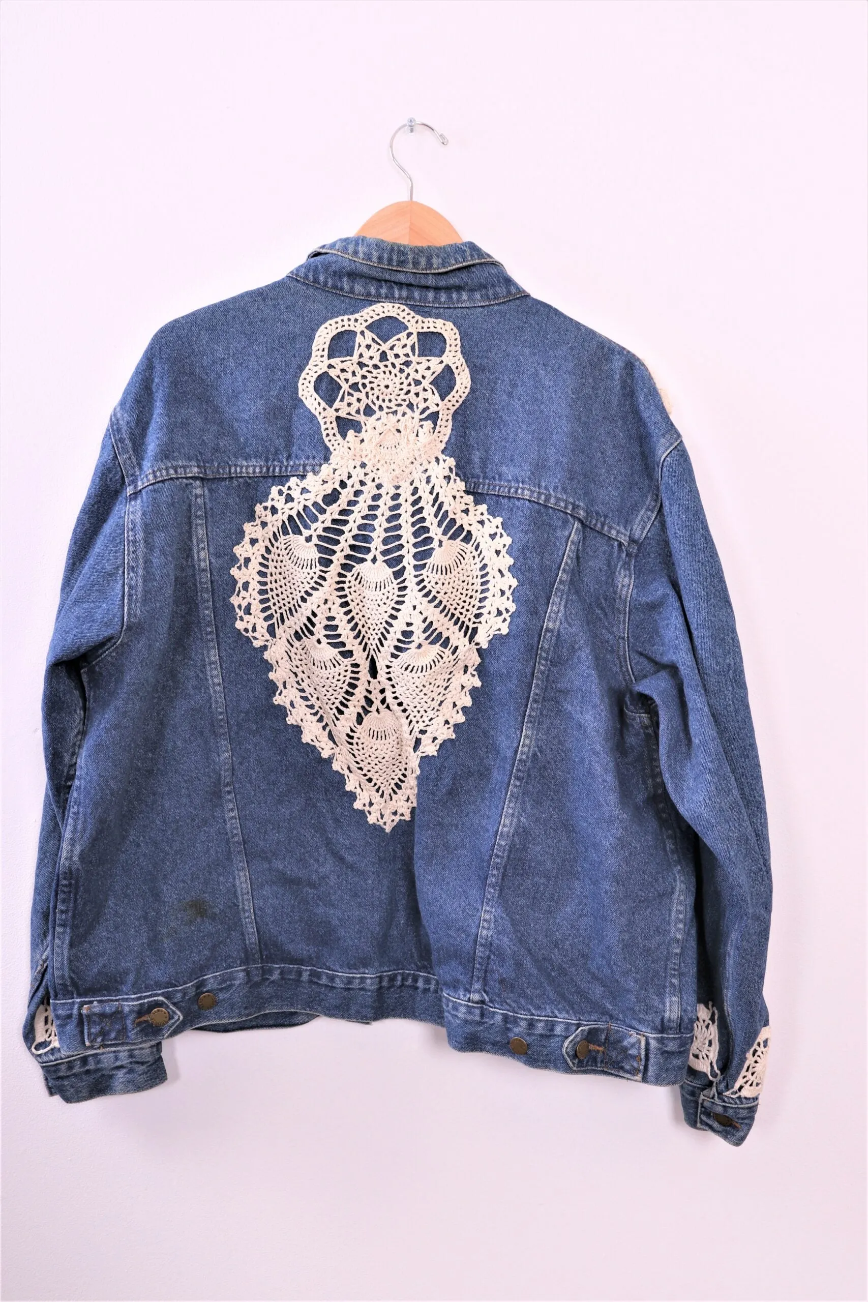 Laced Denim Jacket