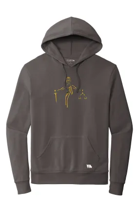 Lady Justice Lazy Comfort Hoodie Adult