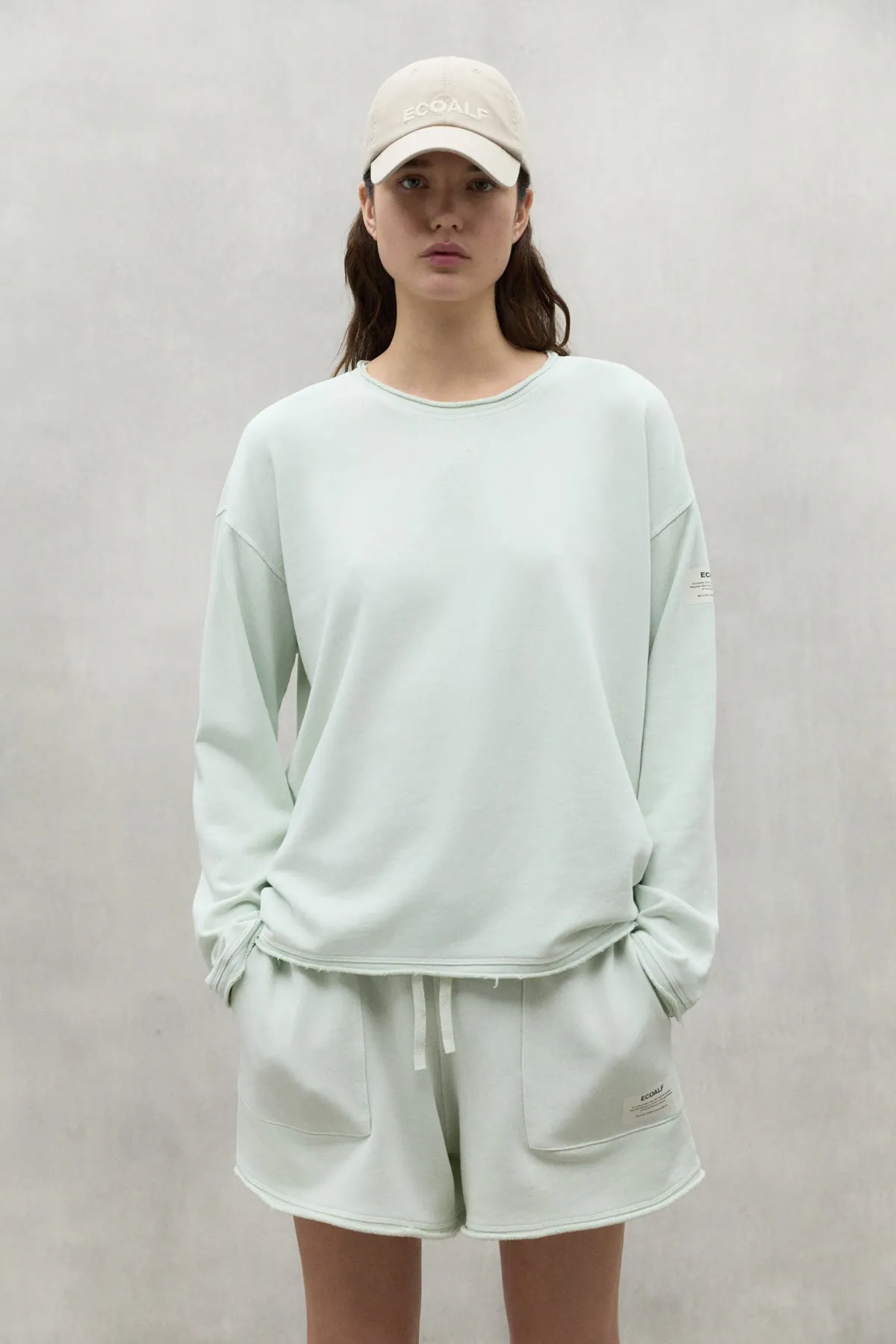 Light Green Ankara Sweatshirt Ecoalf