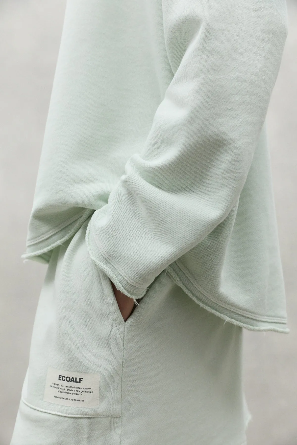 Light Green Ankara Sweatshirt Ecoalf