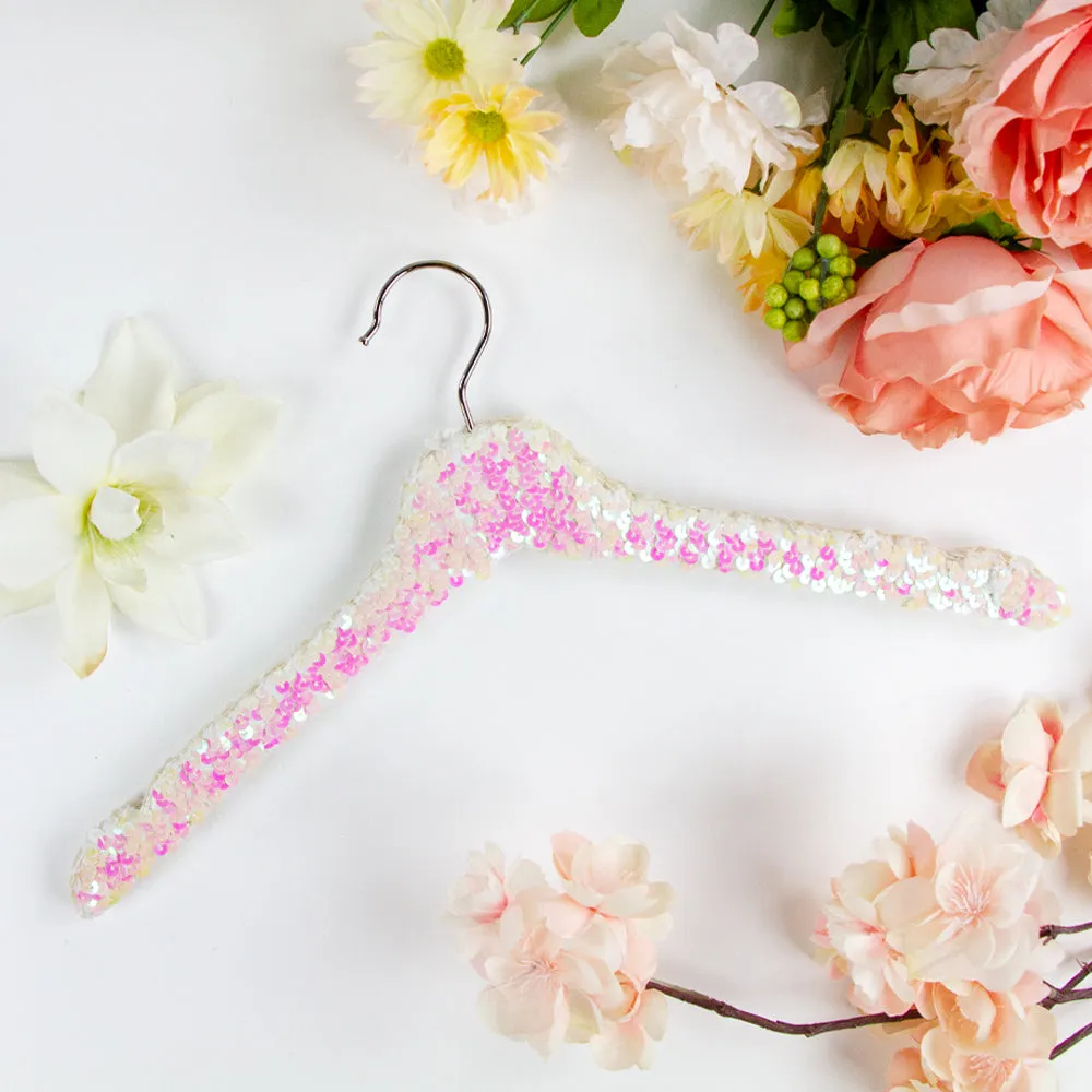 Light Pink Sequin Hanger