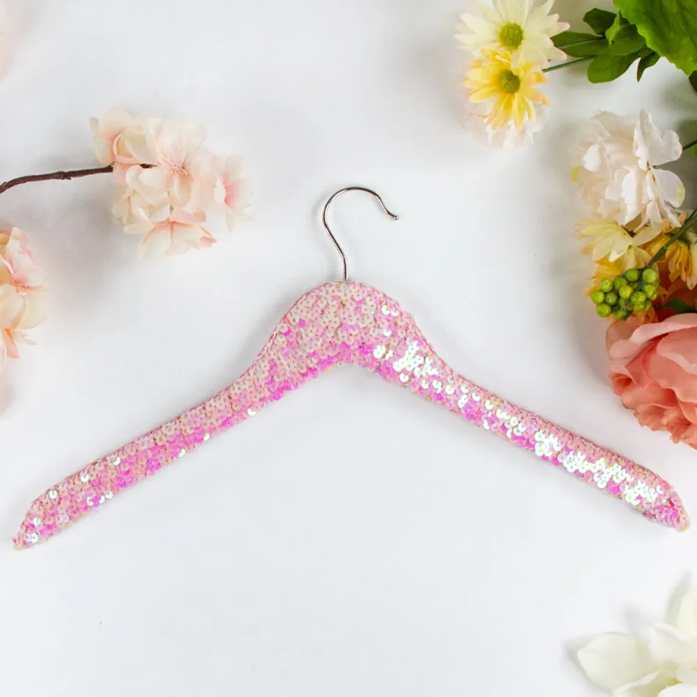 Light Pink Sequin Hanger