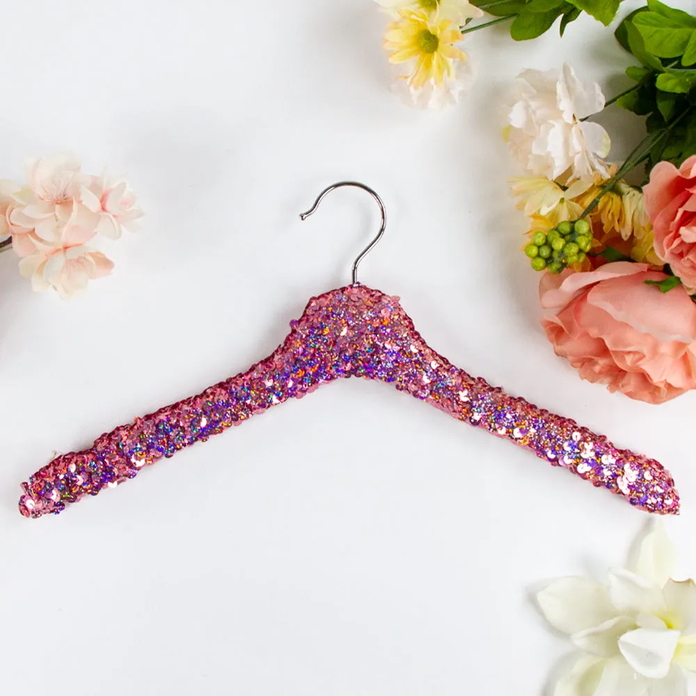 Light Pink Sequin Hanger
