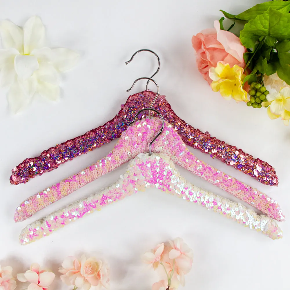 Light Pink Sequin Hanger