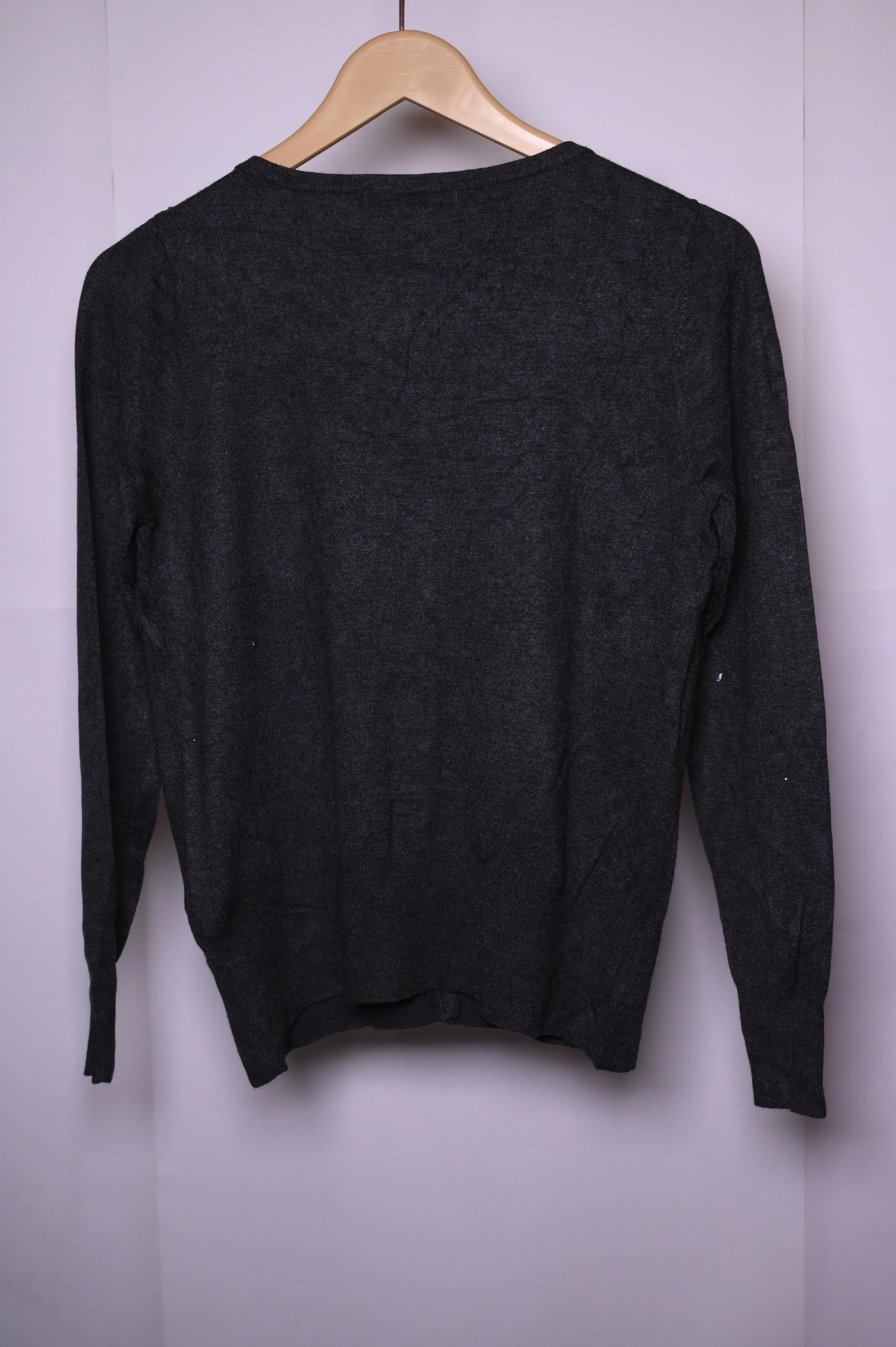 M&S Grey Viscose Sweater – Medium Size