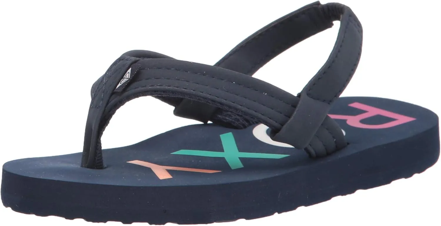 Roxy Girl's Toddler Vista 3 Point Sandal Flip-Flop
