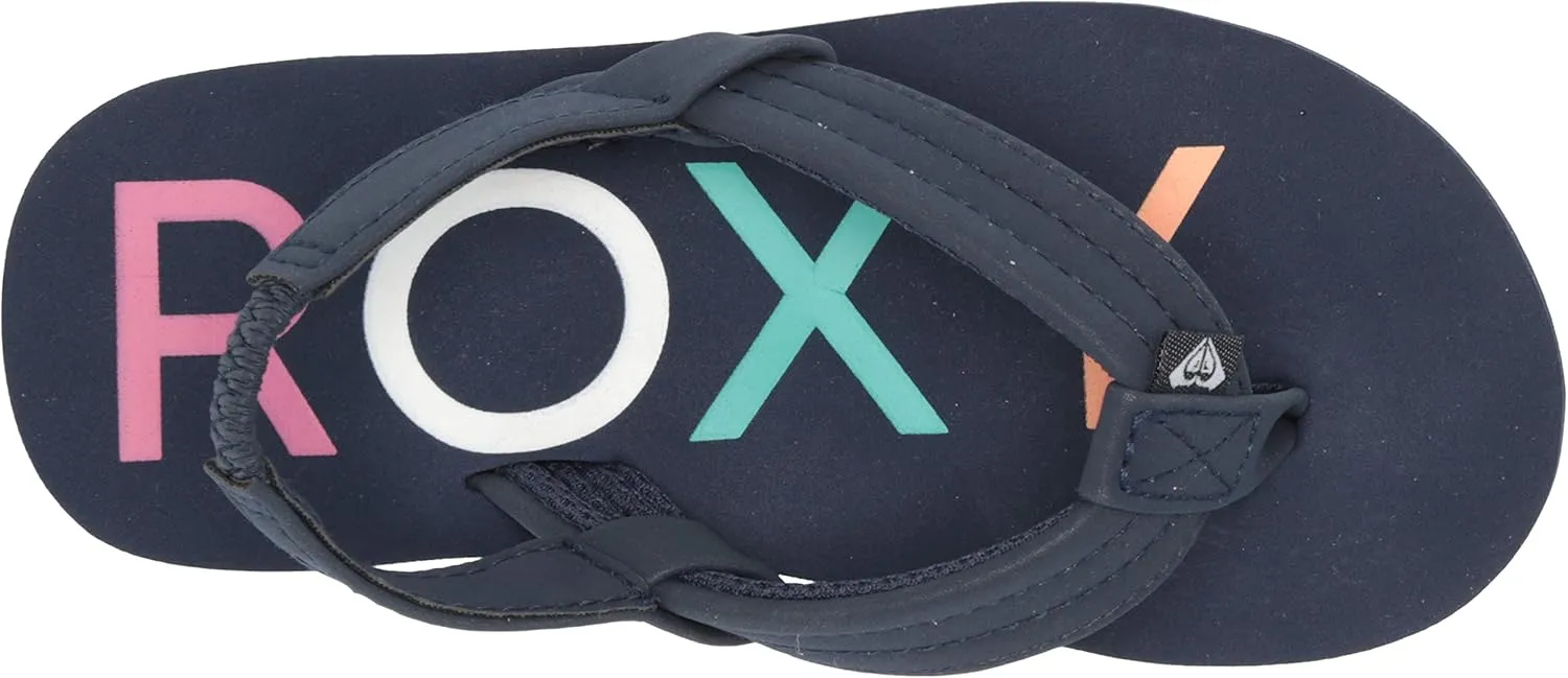 Roxy Girl's Toddler Vista 3 Point Sandal Flip-Flop