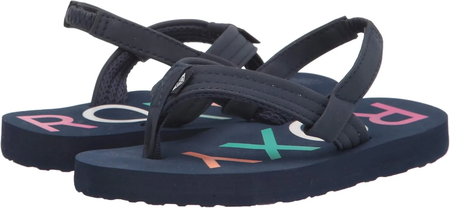 Roxy Girl's Toddler Vista 3 Point Sandal Flip-Flop