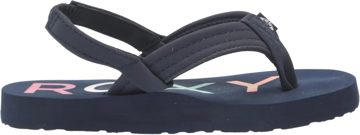 Roxy Girl's Toddler Vista 3 Point Sandal Flip-Flop