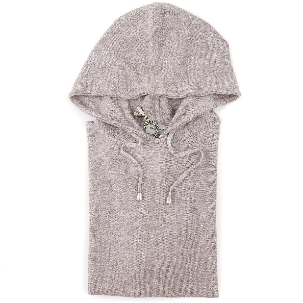 Sartorio Hooded Linen-Cotton Sweater