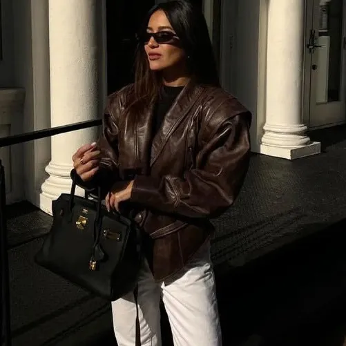 Sheepskin Imitation Leather Jacket