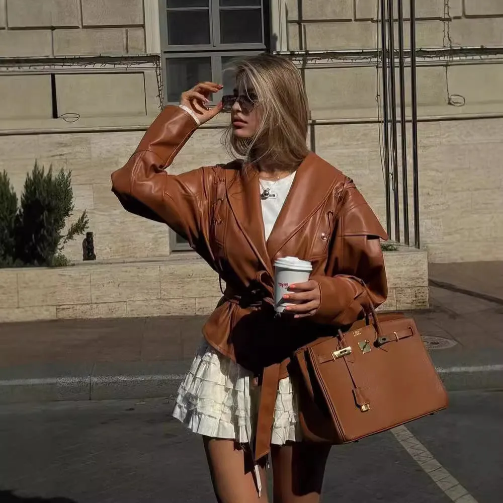 Sheepskin Imitation Leather Jacket