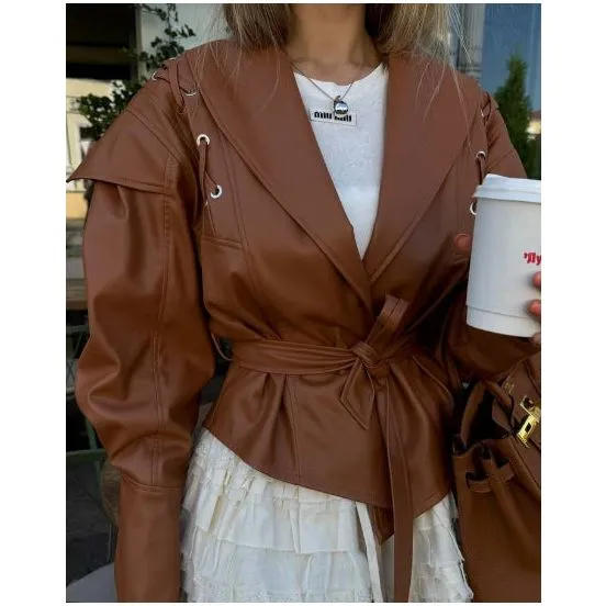 Sheepskin Imitation Leather Jacket