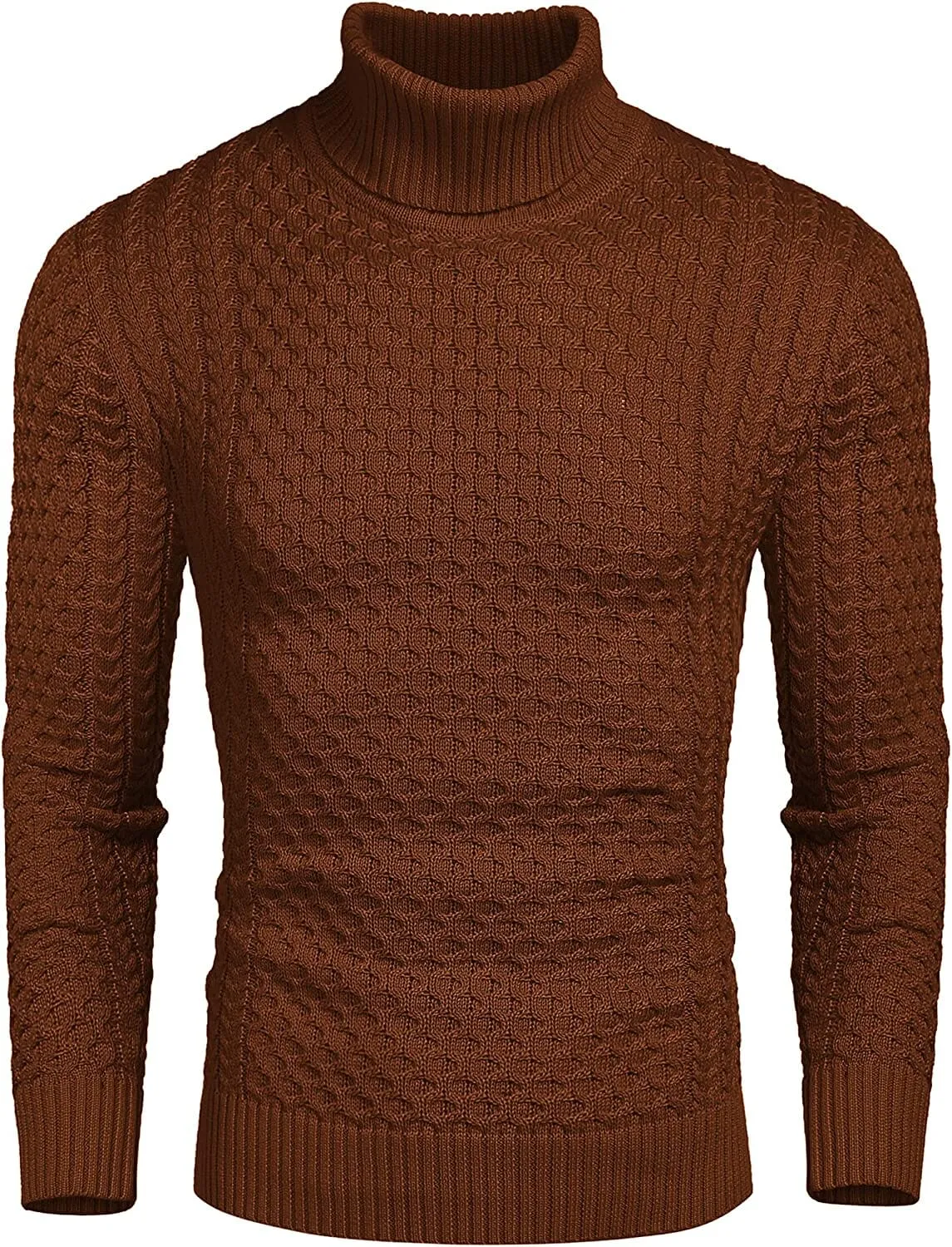 Slim Fit Turtleneck Twisted Sweater (US Only)