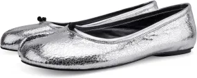 Tabi Ballet Flats Shoes for Women Rounde Toe Wide Width Split Toe Low Heel Comfortable Flats Shoes