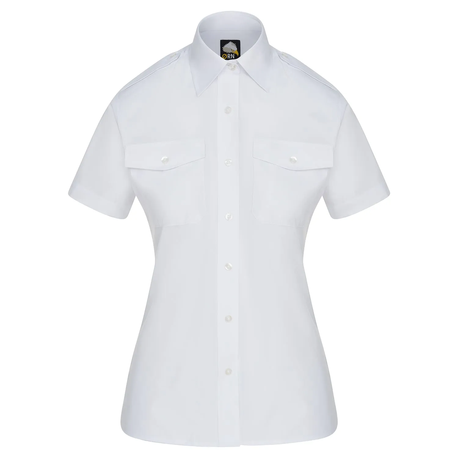 The Classic S/S Pilot Blouse | White