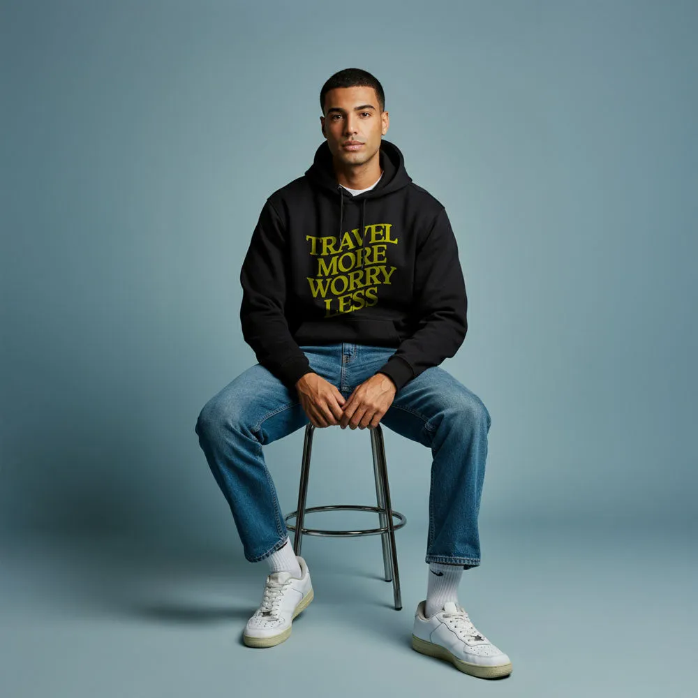 Travel More Worry Less - Pullover Hoodie