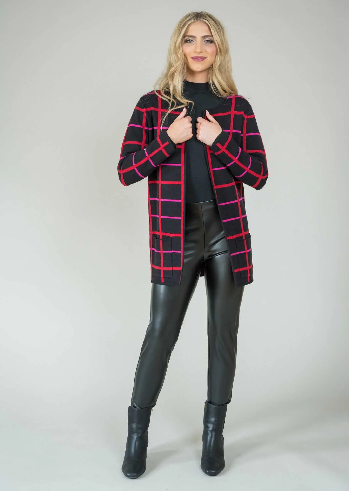 Treasure Fabric Long Cardigan