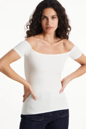 Uma Top in Eco white