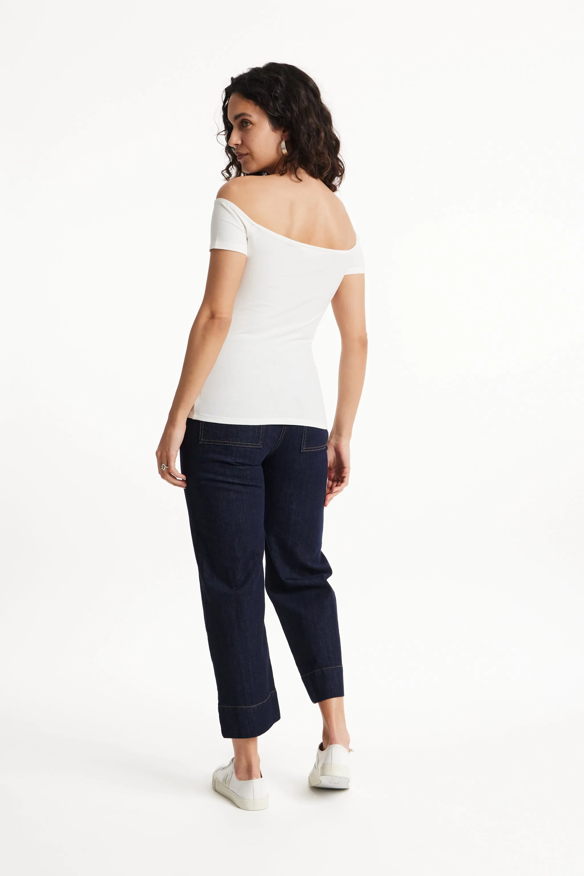 Uma Top in Eco white