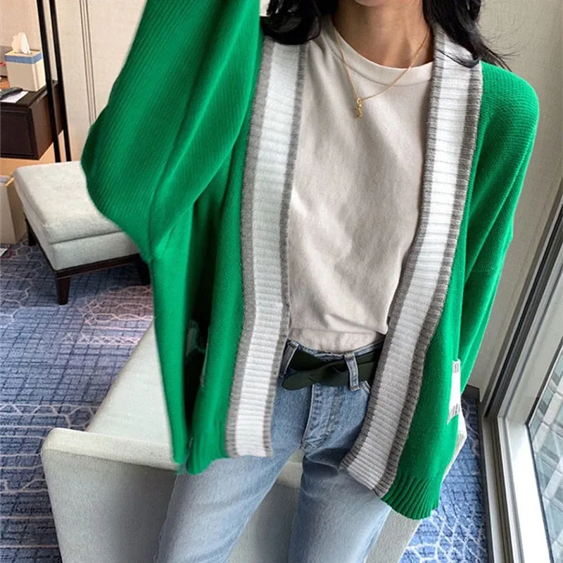 Women Sweater Cardigans Elegant Female