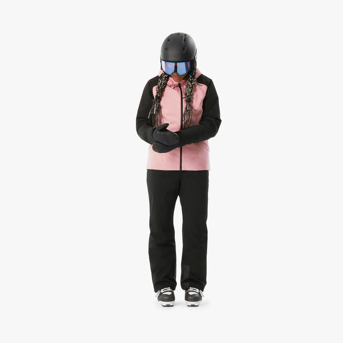 Women's warm and comfortable snowboard trousers, SNB 100