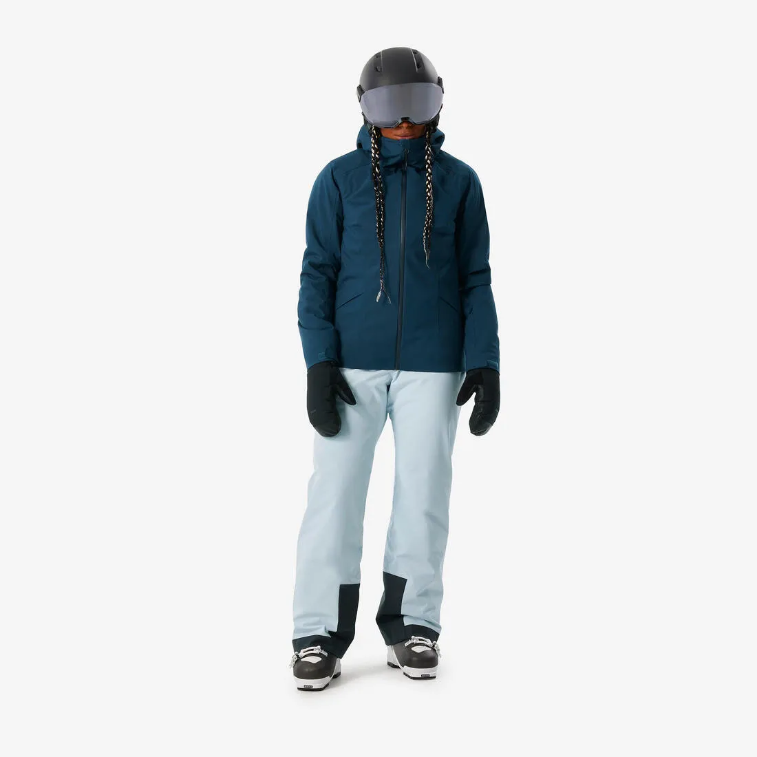 Women's warm and comfortable snowboard trousers, SNB 100