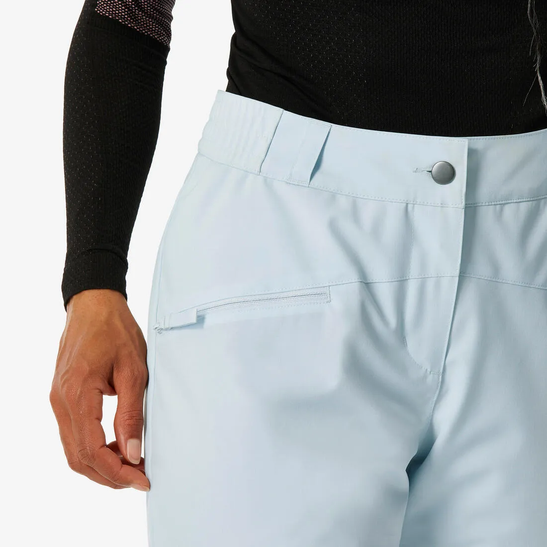 Women's warm and comfortable snowboard trousers, SNB 100